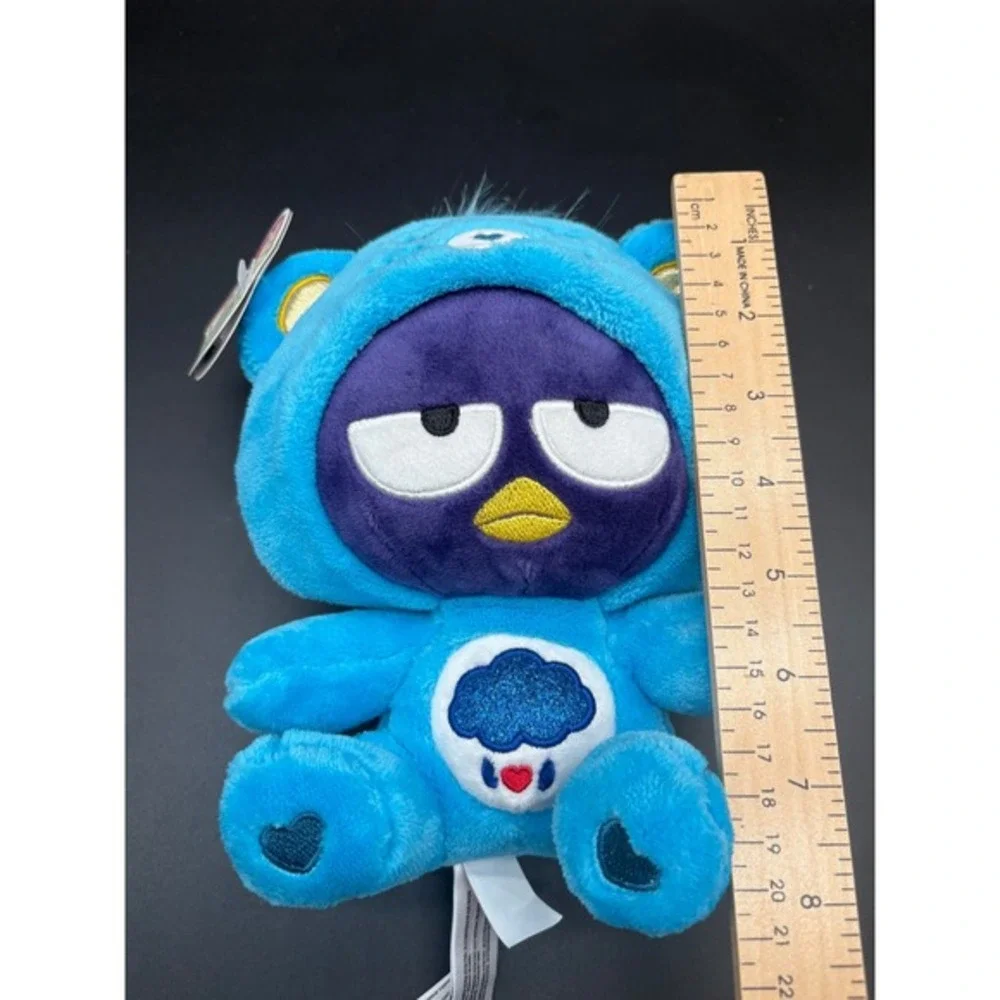 Sanrio Care Bears Badtz-Maru Grumpy Bear Plush Unisex 8in Blue New Collaboration